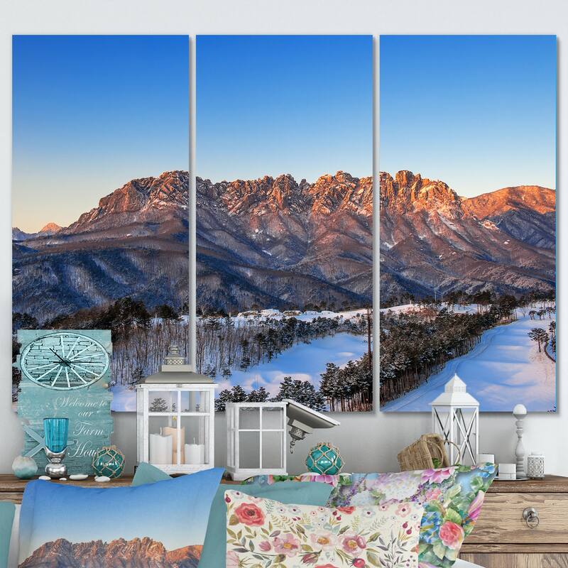 Designart "Alaskan Ulsan Bawi Wilderness" Landscapes Wall Art Living